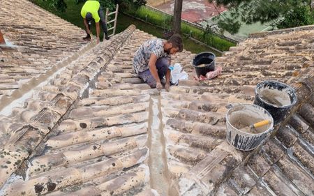 reparacio ndetejadodetejasenchaletdegirona sustitucio ndetejasrotas 455w